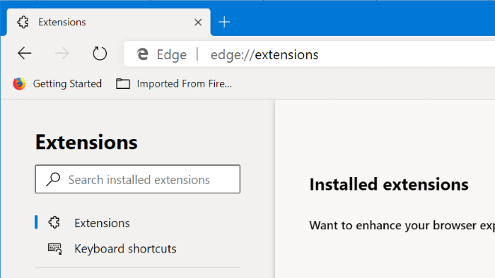 Installez les extensions Chrome sur Microsoft Edge pic3