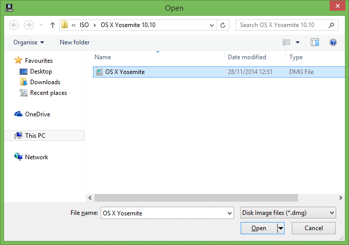 USB amorçable Mac OS X sous Windows étape 5