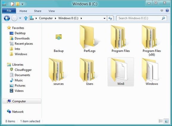 Réparer ou mettre à jour un PC Windows 8 sans DVD