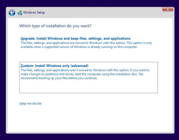 Installez Windows 8.1 sur SSD Step4