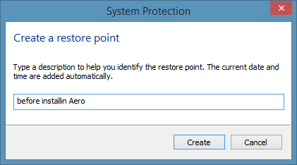Créer un point de restauration dans Windows 8.1 Step44