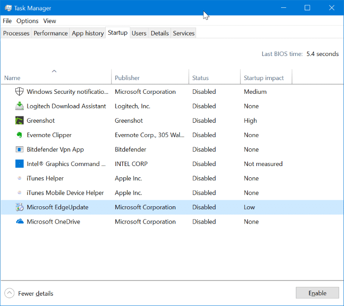 démarrer Windows 10 en mode de démarrage propre pic3
