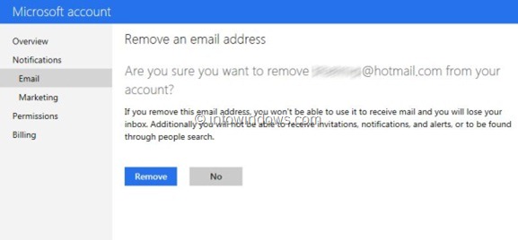 Revenez d'Outlook.com à Hotmail ou Live Step3