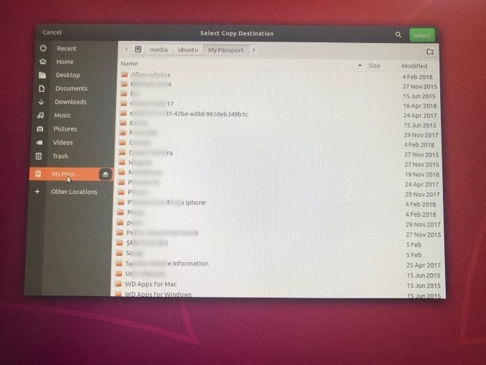 Utilisez Ubuntu pour sauvegarder des fichiers à partir d'un PC Windows non amorçable pic5