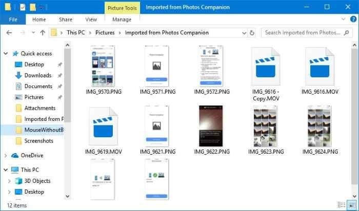 Transférer sans fil des photos iPhone vers Windows 10 pic15 (1)