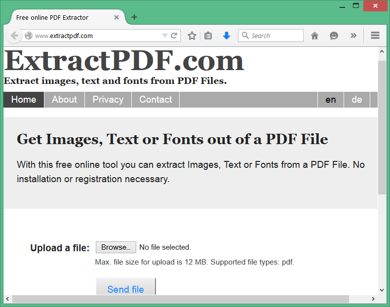 Méthode d'extraction de texte à partir de fichiers PDF 1