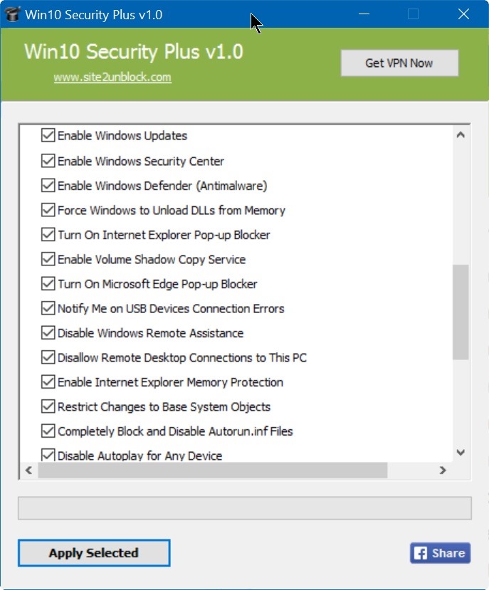 Ameliorez la securite de Windows 10 avec Windows 10 Security