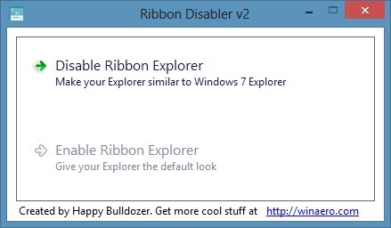 Activer la barre d'outils de l'Explorateur Windows