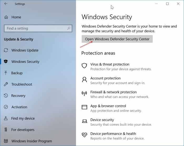 activer la protection contre les ransomwares intégrée à Windows 10 pic1
