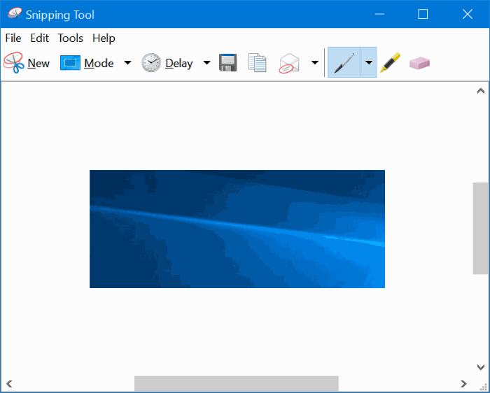 Activer ou désactiver l'outil de capture dans Windows 10 pic01
