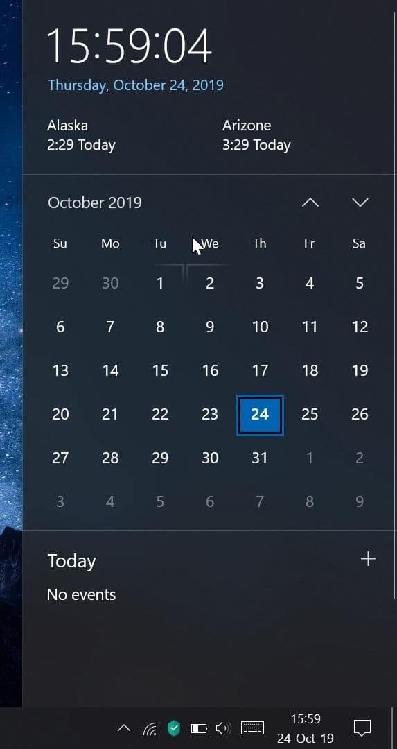 ajouter des horloges supplémentaires à Windows 10 pic1