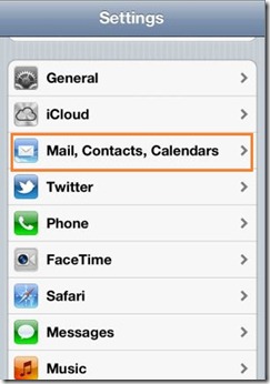 Ajouter Outlook.com à l'iPhone