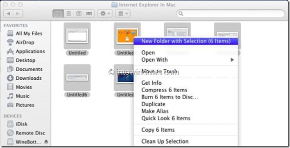 Comment ajouter la fonction Nouveau dossier avec selection de Mac