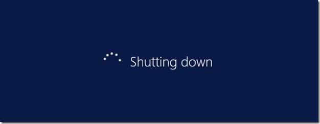 Arrêtez Windows 8.1 à froid ou complètement