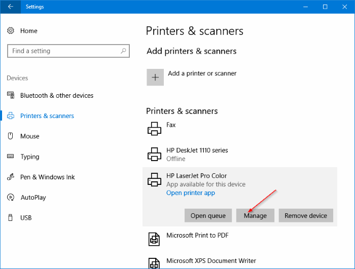 changer le nom de l'imprimante dans windows 10 pic2