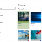 Comment changer les themes dans Windows 10 Creators Update