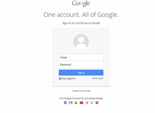 Changez votre mot de passe Gmail step1