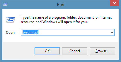 Créer un point de restauration dans Windows 8.1 Étape 1