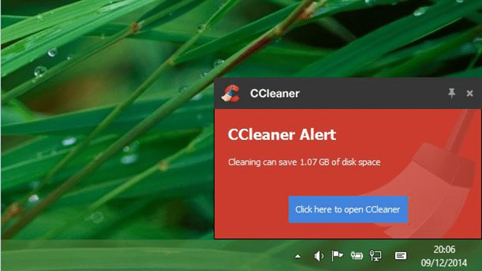Comment desactiver CCleaner Active Monitoring dans Windows