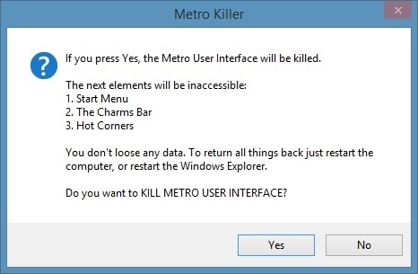 Désactivez l'écran de démarrage dans Windows 8.1