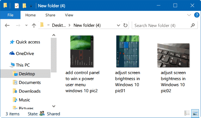 faire pivoter les images dans l'Explorateur de fichiers Windows 10 1