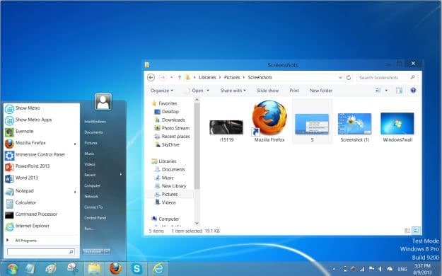 Faire ressembler Windows 8 à l'image de Windows 7