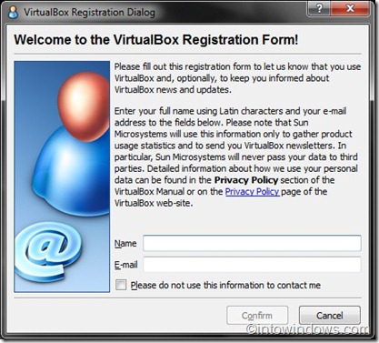 installer Windows 7 sur VirtualBox