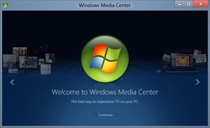 Comment installer Windows Media Center dans Windows 10