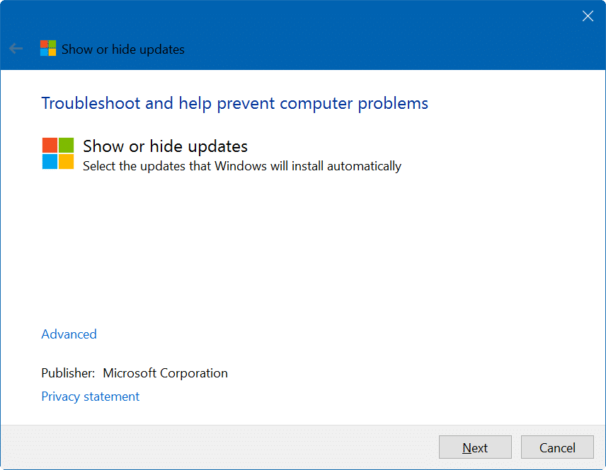 Comment masquer les mises a jour Windows dans Windows 10