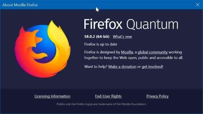 mettre à jour Firefox pour y remédier