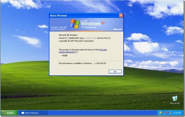 Comment mettre a niveau Windows XP vers Windows 81 sans