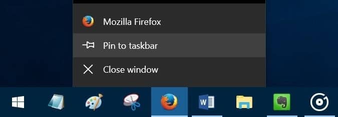 changer les icônes de la barre des tâches des programmes dans Windows 10 pic1