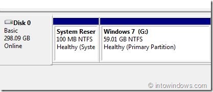 Ouvrez la partition réservée au système caché dans Windows 7 Step5