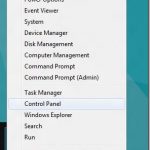 Comment ouvrir le panneau de configuration sous Windows 8