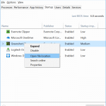 Comment ouvrir lemplacement des programmes de demarrage dans Windows 10