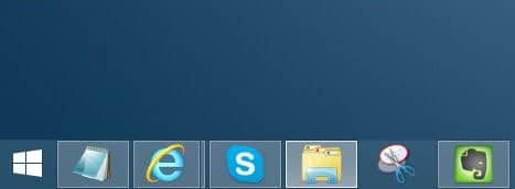 Déplacez l'icône Skype dans la zone de notification de la barre des tâches