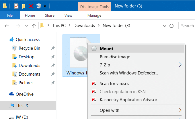 Réinstaller Windows 10 sans perte de données step1