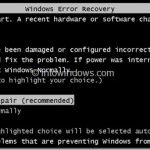 Comment resoudre les problemes de demarrage de Windows 7 sans