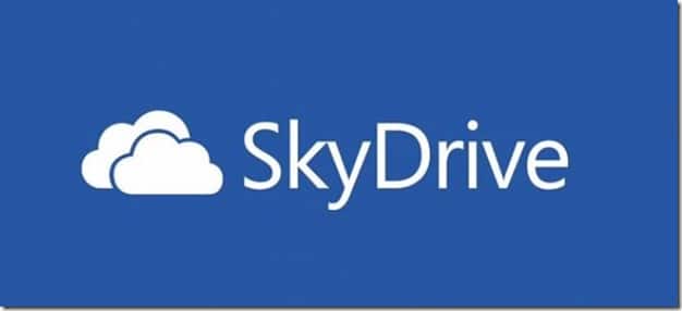 SkyDrive sous Windows 8.1 avec compte local