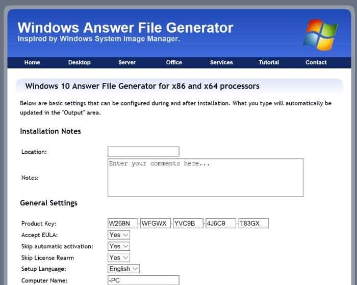 Téléchargez le fichier Unattend.xml pour automatiser l'installation de Windows 10