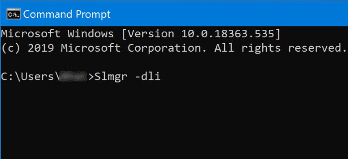 transférer la licence Windows 10 vers le nouvel ordinateur pic01