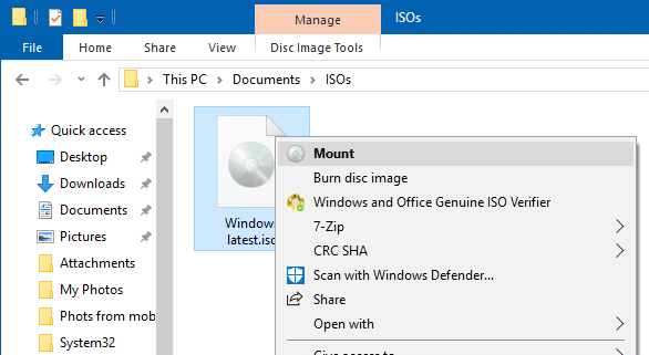 vérifier le numéro de version ISO de Windows 10 et l'édition pic01