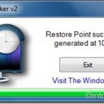 Creez rapidement un point de restauration dans Windows 7 a