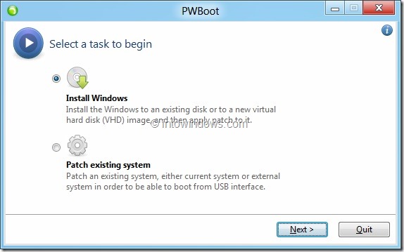 Démarrez Windows 8 à partir de VHD sans utiliser l'invite de commande