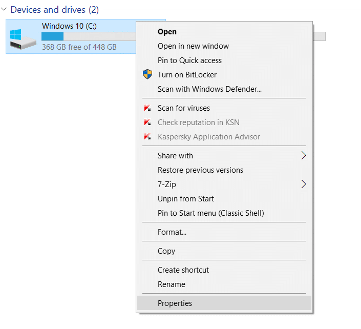 Déplacer les programmes installés vers un autre lecteur dans Windows 10 step01