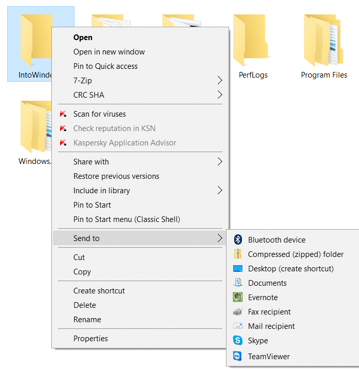 Épingler des dossiers à la barre des tâches dans Windows 10 étape 1