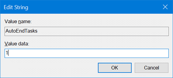 Fermez automatiquement les applications lors de l'arrêt, redémarrez Windows 10 pic2