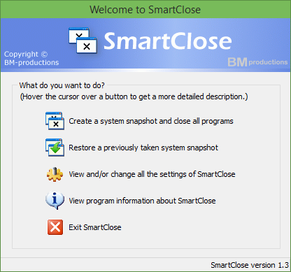 SmartClose pour fermer et ouvrir rapidement toutes les images1