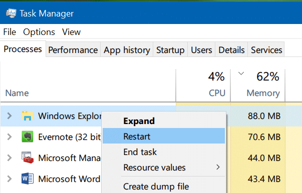 icône de volume manquante dans la barre des tâches de Windows 10 pic4