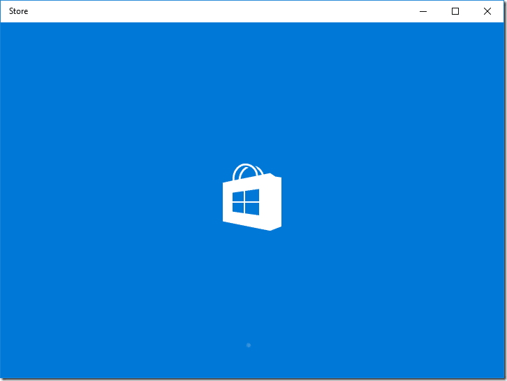 Lapplication Store ne souvre pas dans Windows 10